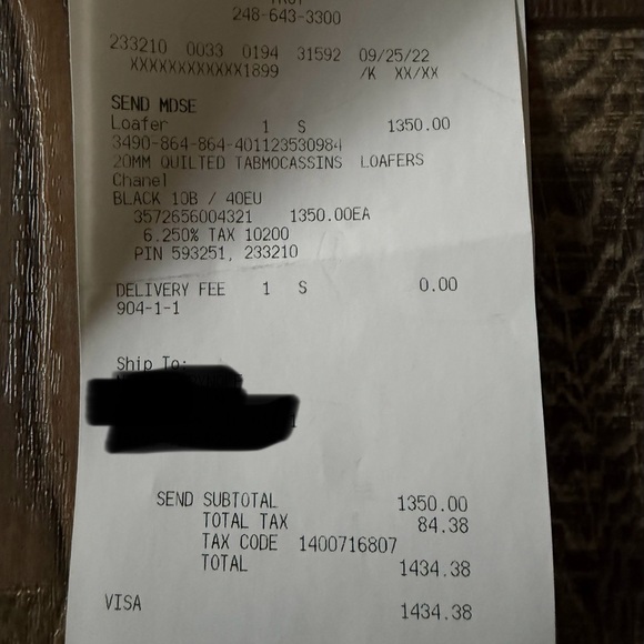 CHANEL Black Quilted Loafers - Picture 7 of 8